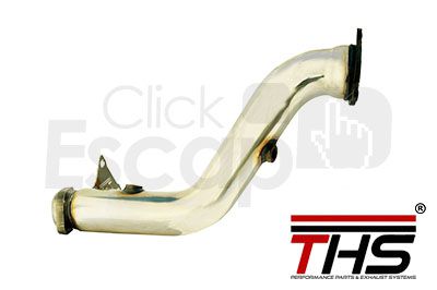 Downpipe THS Mercedes W204 C250 SLK200 SLK250 - vista lateral