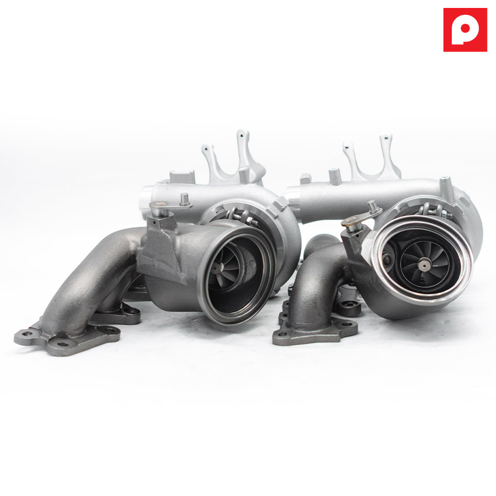 Kit turbo único BMW S55 - vista 5 (imagem de referência, Pure Turbos)