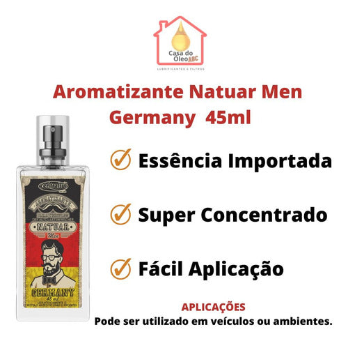 Aromatizante Natuar Men Germany 45ml Centralsul