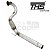 Downpipe THS Golf/Taos TSI - secao flexivel em inox