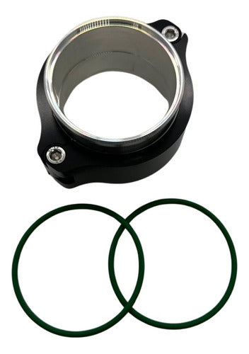 Abraçadeira E Flanges Flexível 2-1/2  Alumínio Saque Rápido