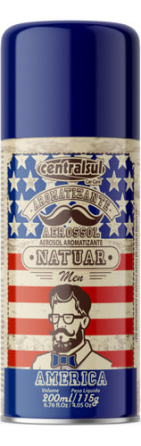 Aromatizante Bom Ar De Ambientes Natural Men America 200ml