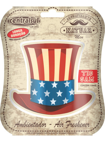 Aromatizante Cheirinho Miniatura Premium Centralsul Tio Sam