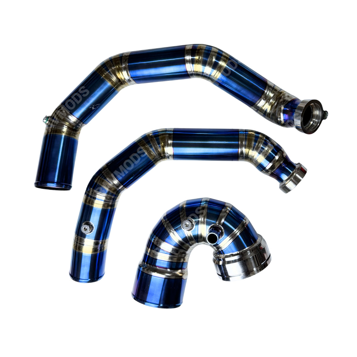 Kit chargepipe e J-pipe BMW F80 M3 S55 - ângulo 1
