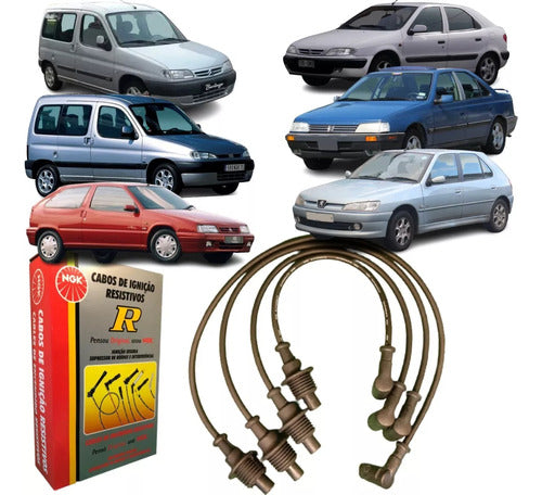 Cabos De Vela Xsara Zx Berlingo Partner 306 405  Ngk