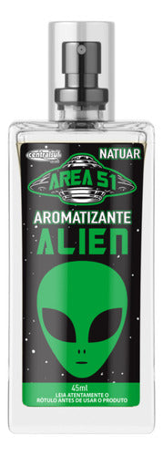 Aromatizante Natuar Premium Area 51 - Alien 45ml
