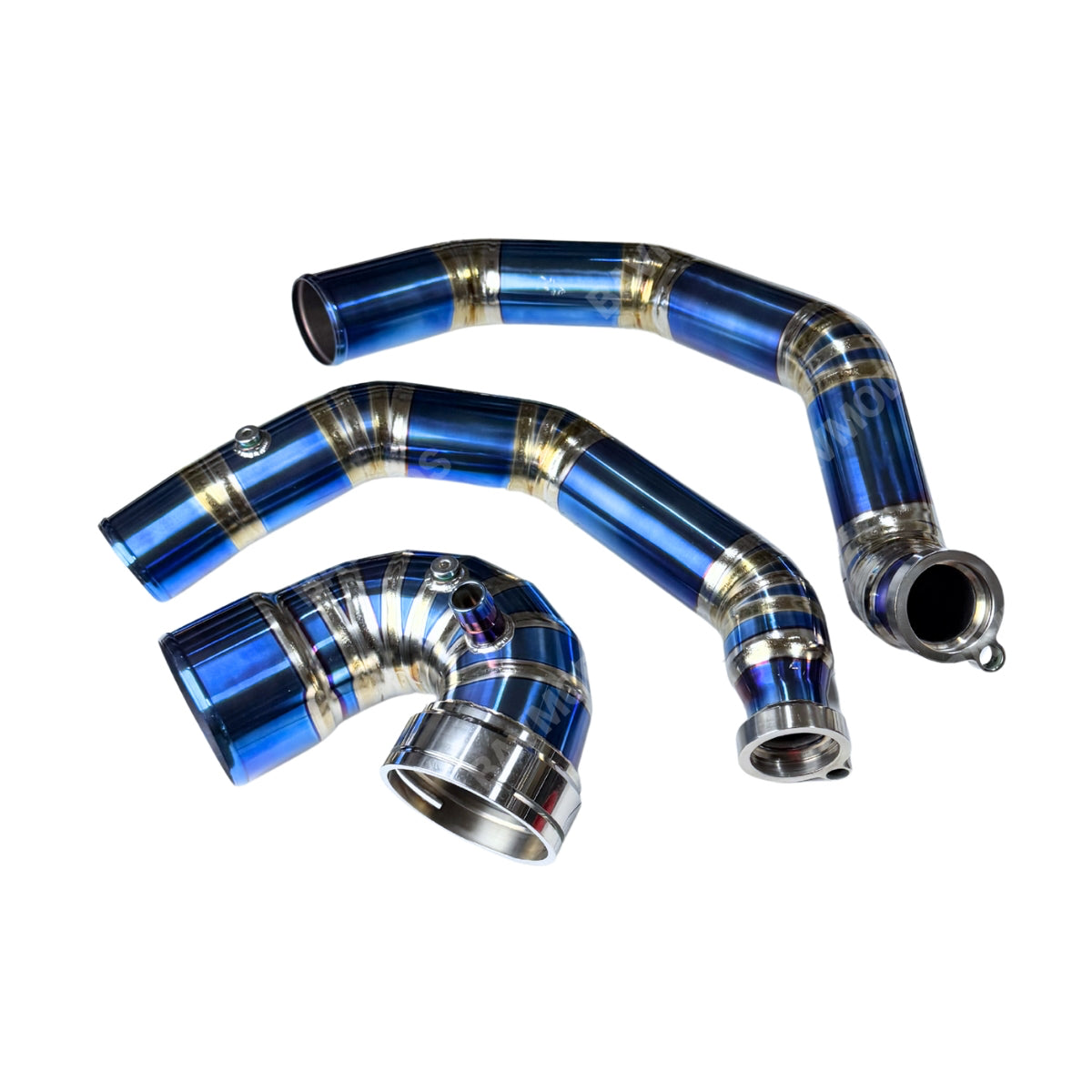 Kit chargepipe e J-pipe BMW F80 M3 S55 - detalhe do flange