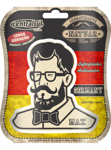 Aromatizante Miniatura Premium Centralsul Men Max Germany