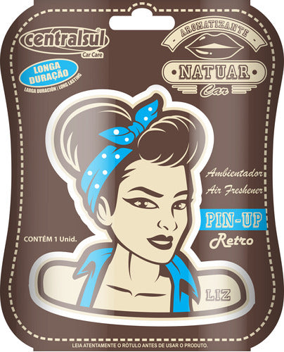 Aromatizante Miniatura Centralsul Premium Woman Liz Retro