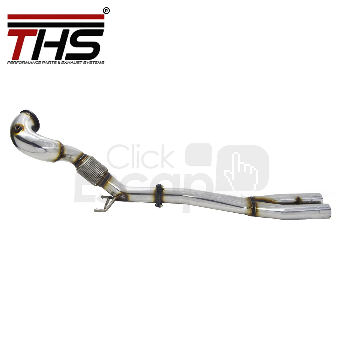 Downpipe THS THS-0140 para Audi RS3/TT RS 2.5 TFSI DAZA - vista lateral