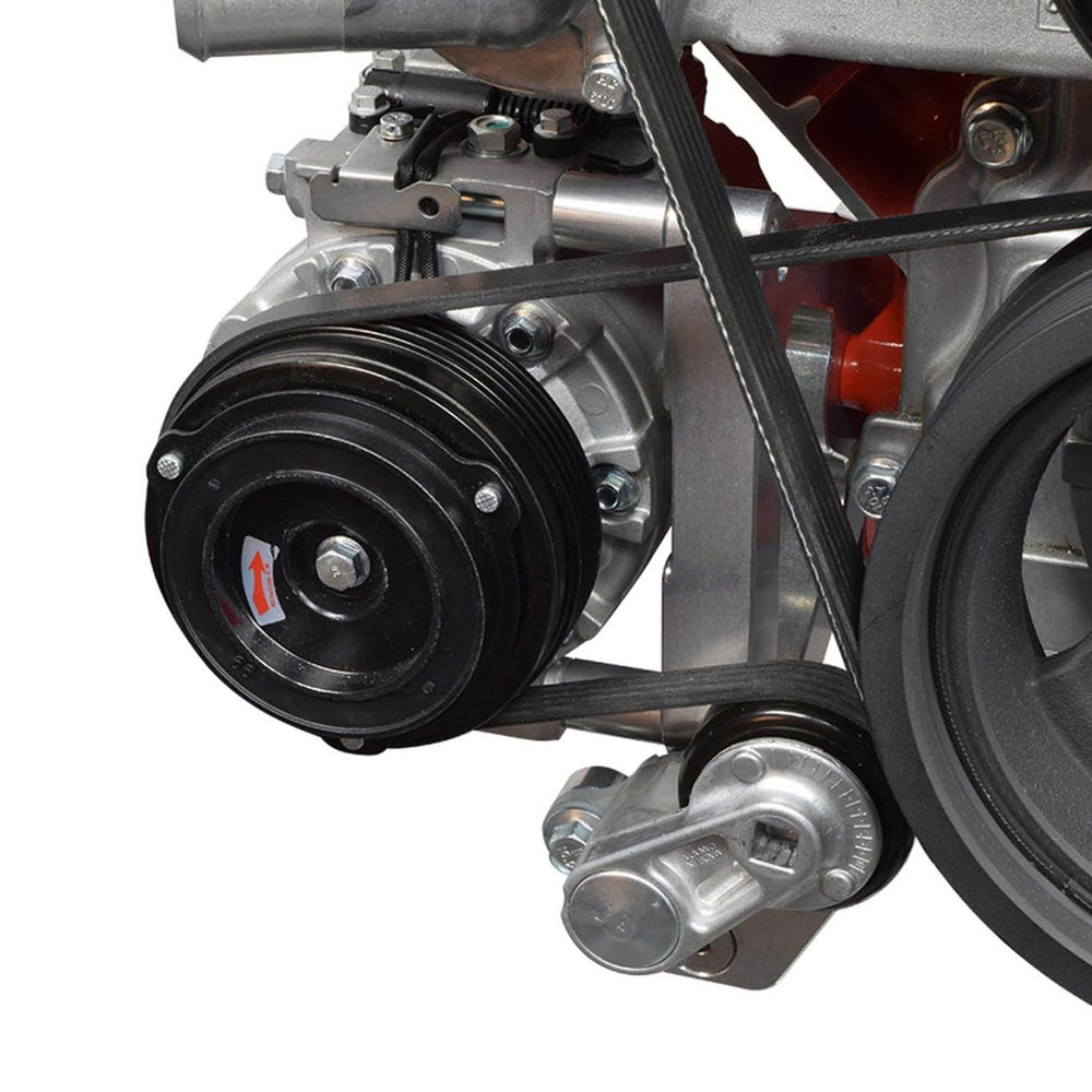 Suporte de compressor A/C billet - detalhe (imagem de referência)