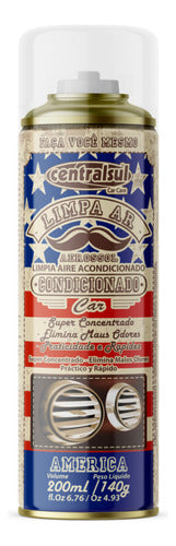 Limpa Ar Condicionado Premium America Centralsul 200ml/140g