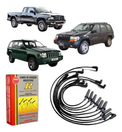 Cabo De Vela Chrysler Cherokee Dodge Dakota 5.2 V8  Ngk