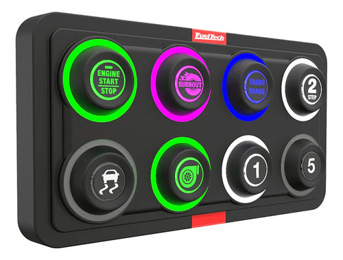 Painel Compacto 8 Botões Switchpanel-8 Mini  Fueltech