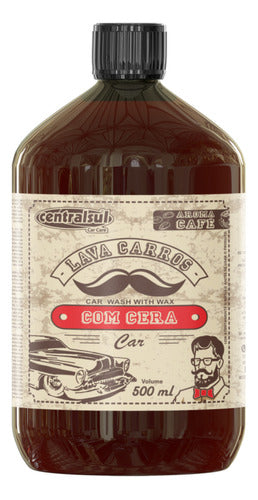 Lava Carros Com Cera  Linha Premium Men Centralsul 1 Litro