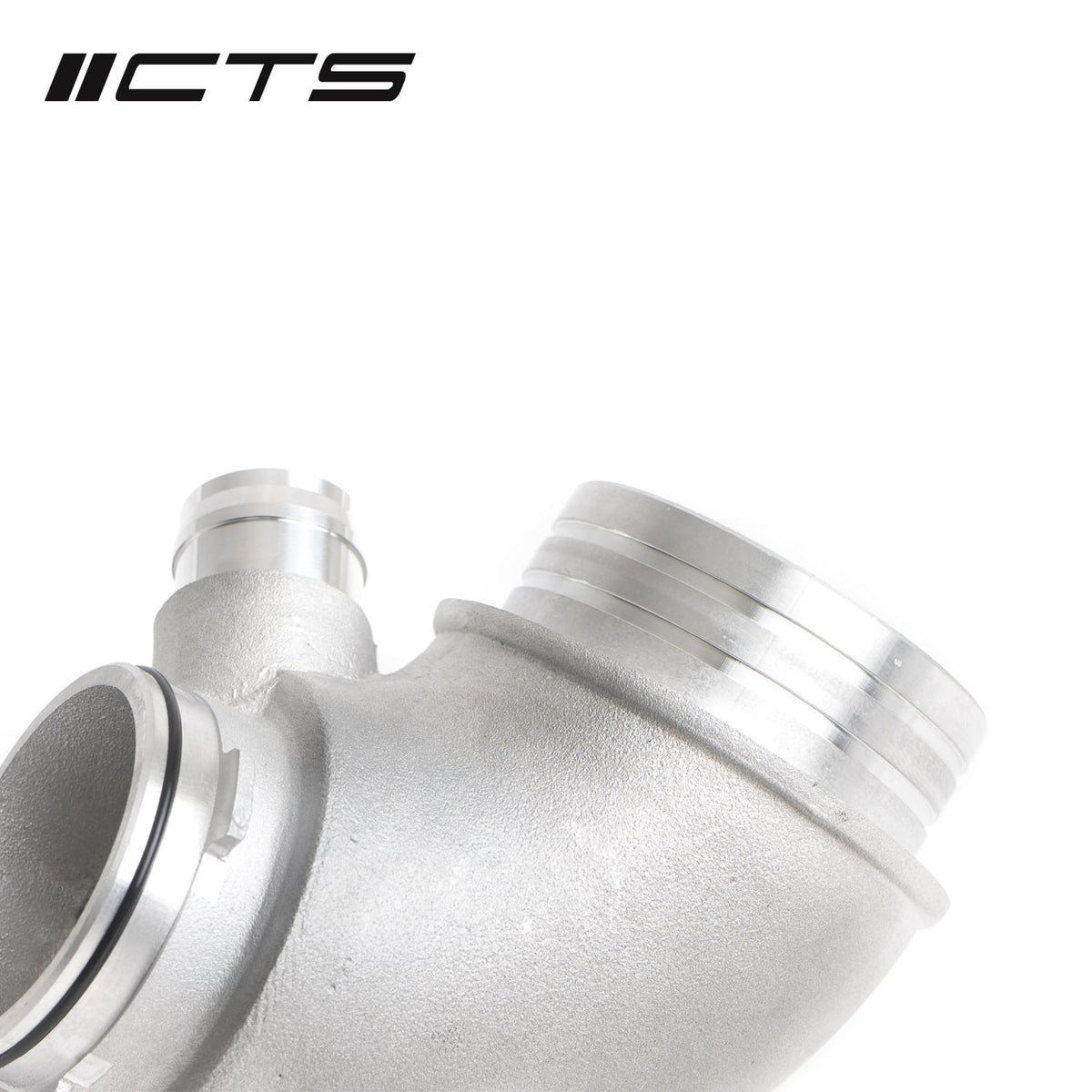 Turbo inlet pipe em alumínio MK7 GTI - ângulo 2