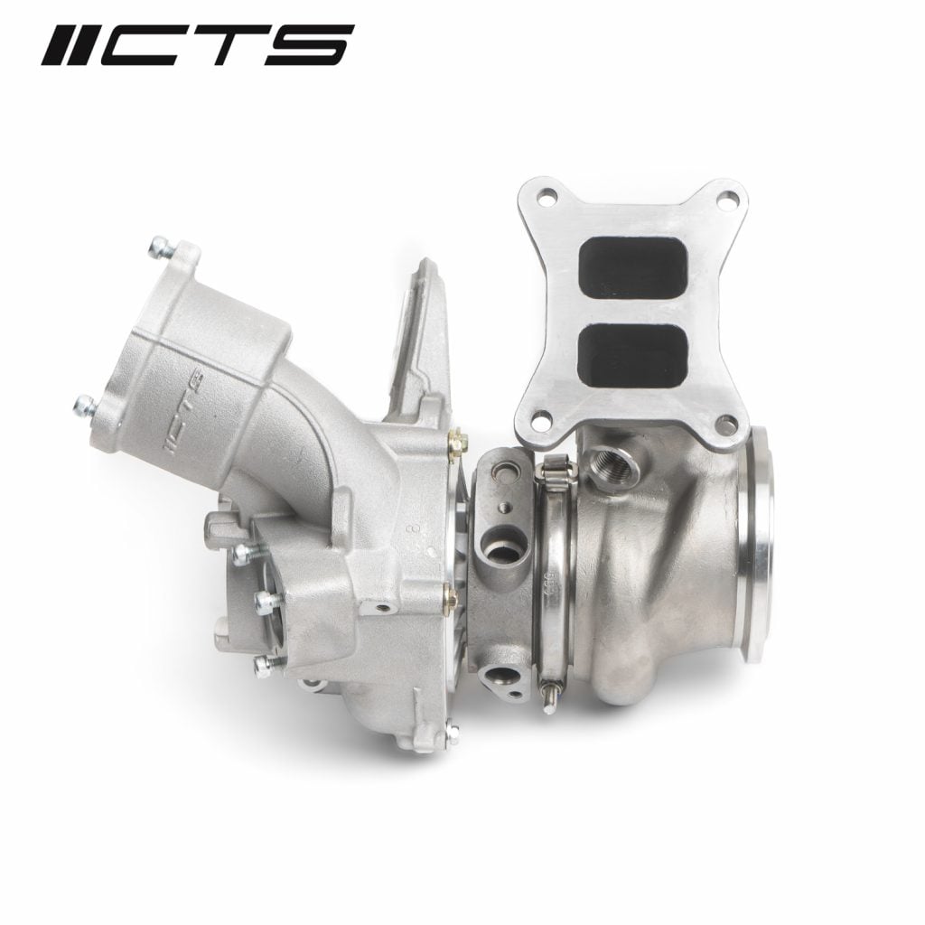 Turbina CTS Turbo BB-550 detalhe da carcaça de escape