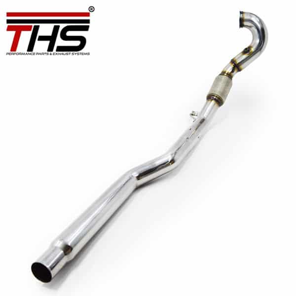 Downpipe THS Audi S3 8V - detalhe da flange