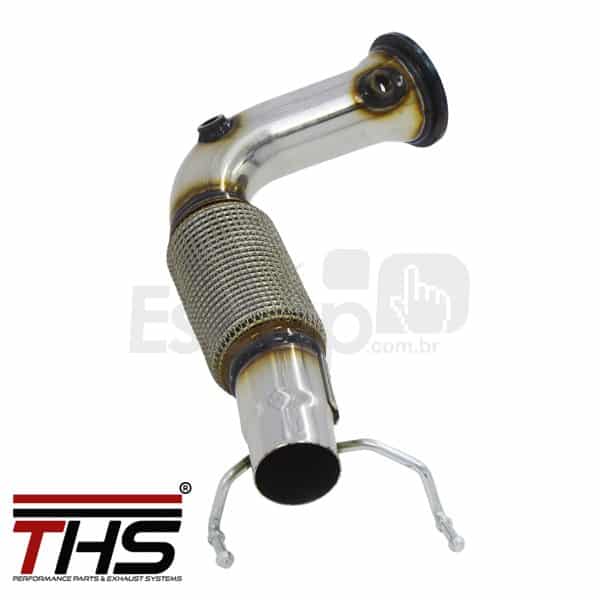 Downpipe THS Mini Cooper S e BMW X1 X2 B48 - tubulacao inox