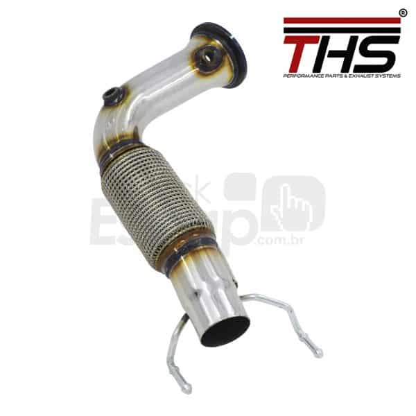 Downpipe THS Mini Cooper S e BMW X1 X2 B48 - vista geral