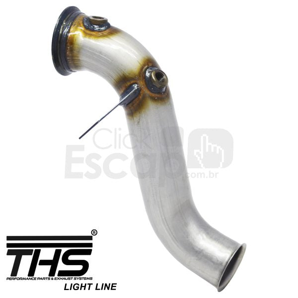 Downpipe THS Mercedes M274 2014+ - vista geral