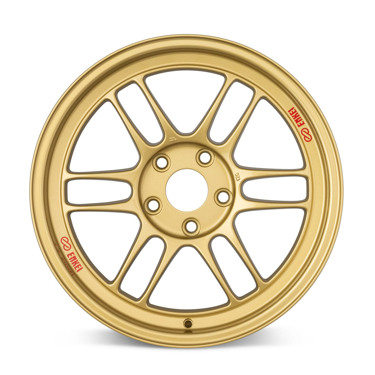 Roda Enkei RPF1 acabamento grafite dourado (GG)