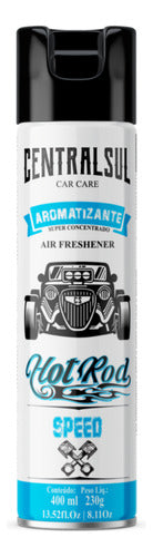 Aromatizante Cheirinho Bom Ar Hot Rod Speed Centralsul 400ml