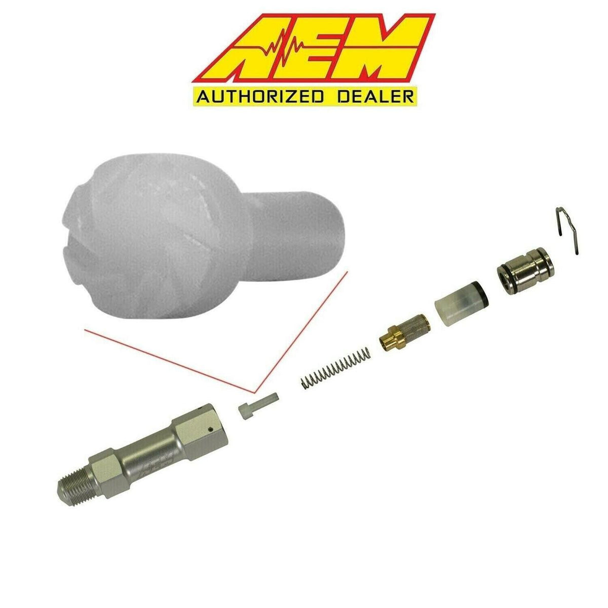 Kit bicos injetores AEM V3 water/methanol 30-3313 - vista lateral