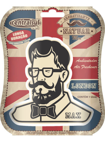 Aromatizante Miniatura Centralsul Premium Max Men London