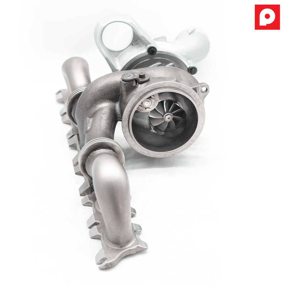 Kit turbo único BMW B58 - vista 4 (imagem de referência, Pure Turbos)
