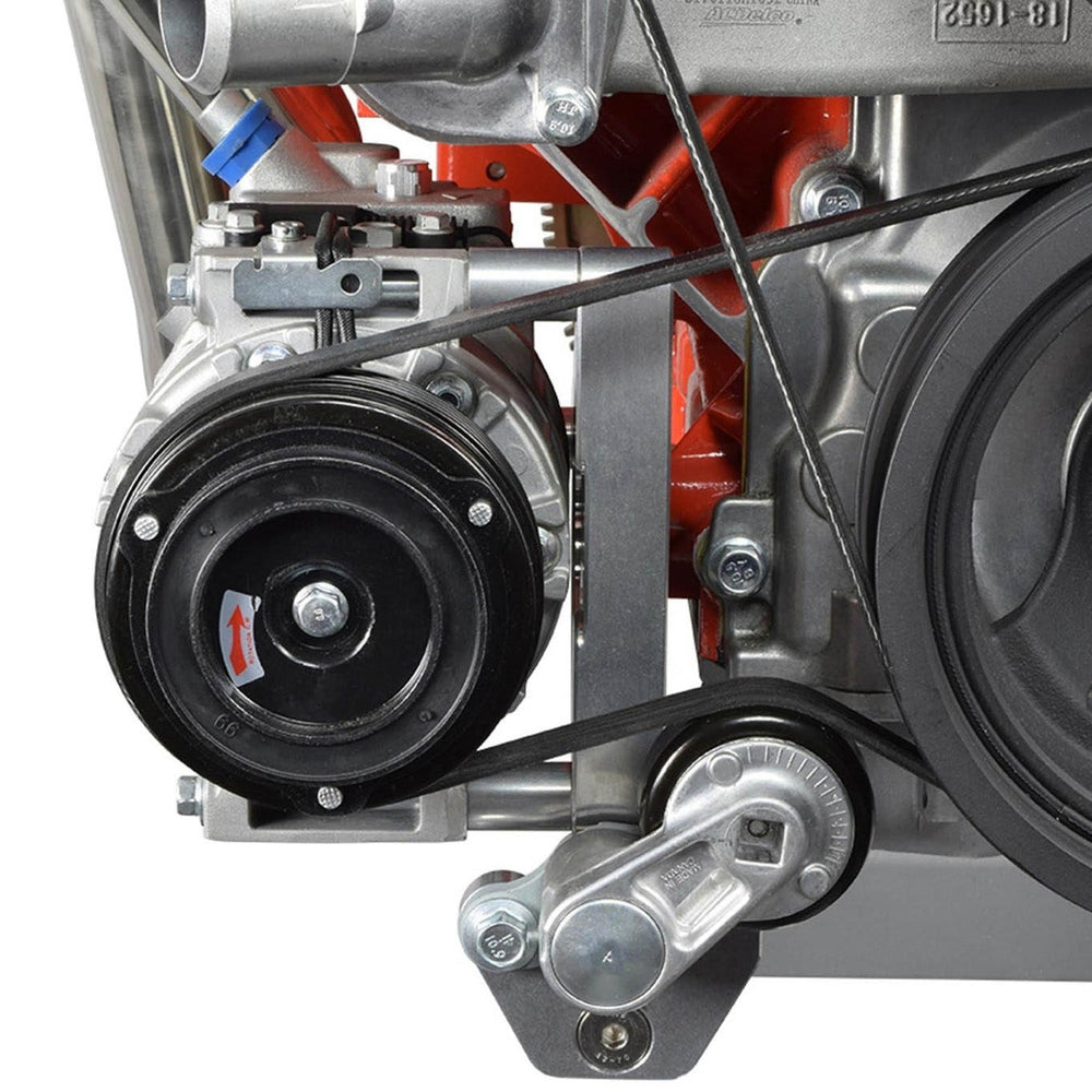 Suporte de compressor A/C em billet (imagem de referência)