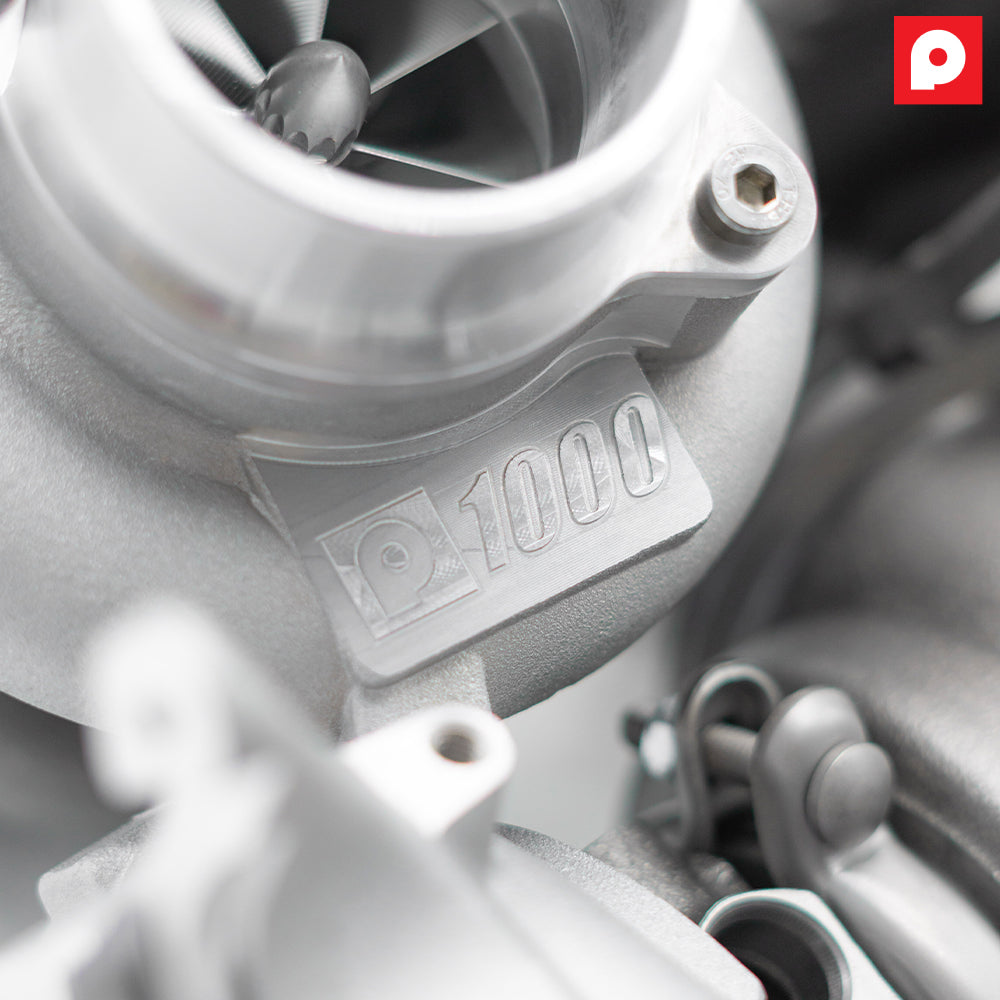 Kit turbo único BMW S55 - vista 4 (imagem de referência, Pure Turbos)
