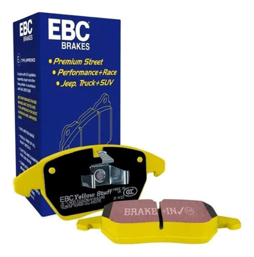 Pastilha Dianteira Ebc Yellow Vw Golf Mk7 2.0 Gti 2013-2019