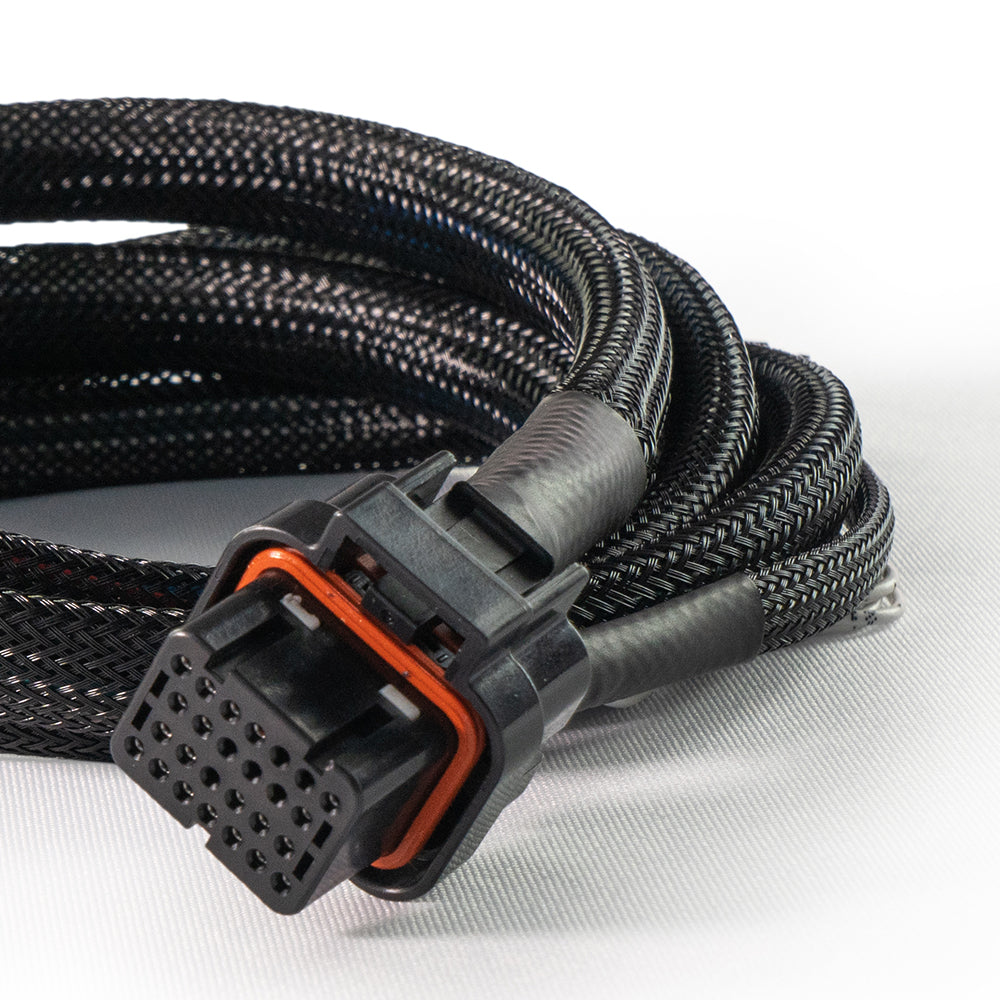Chicote FuelTech FT450 PNP instalado na moto