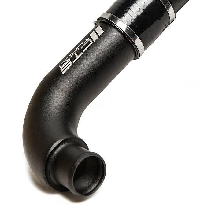 Chargepipe de alumínio EA888 Gen3 MK7 - comparação com peça OEM