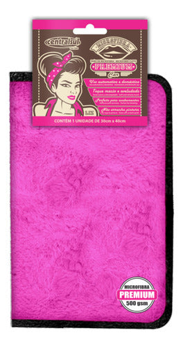 Pano De Microfibra Premium  Linha Especial Liz 30x40cm Rosa