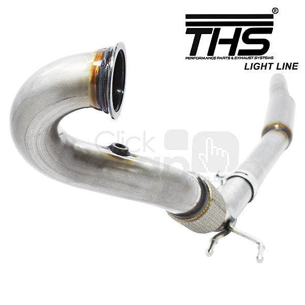 Downpipe THS Tiguan R-Line e Audi Q3 2.0 - vista geral