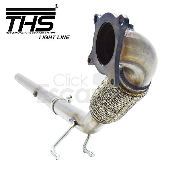 Downpipe THS EA888 Gen1 200cv - detalhe da flange