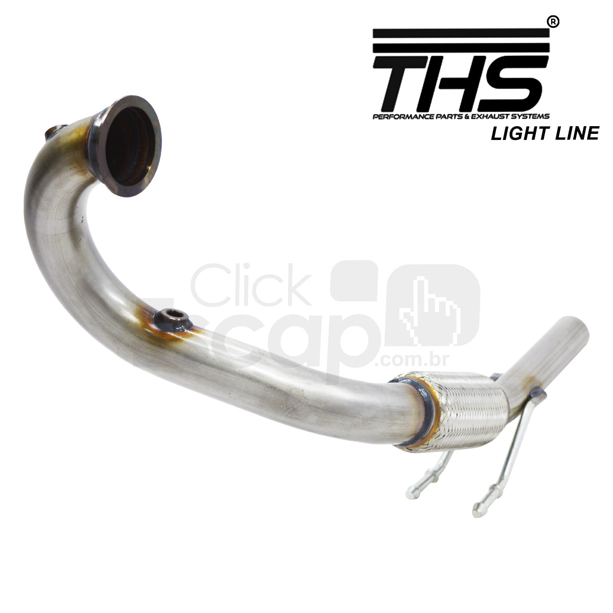 Downpipe THS THSL-0052 para VW Up TSI - flange