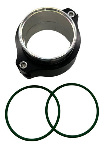 Abraçadeira E Flanges Flexível 2-1/2  Alumínio Saque Rápido