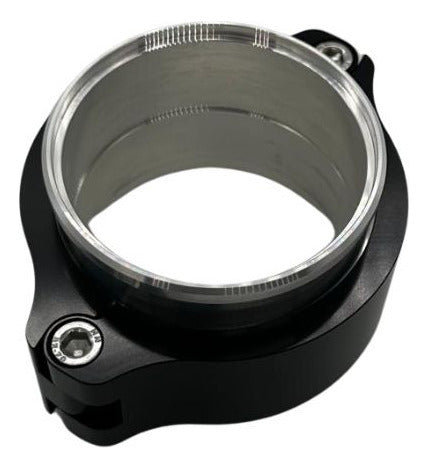 Abraçadeira E Flanges Flexível 2-1/2  Alumínio Saque Rápido