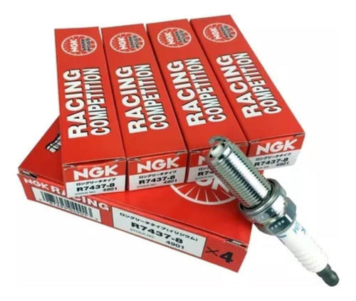 Jogo Velas Ngk Racing Golf Gti Mk7 Audi S3 A3 Tiguan R7437-8