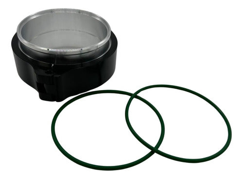 Abraçadeira E Flanges Flexível 3-1/2  Saque Rápido Alumínio