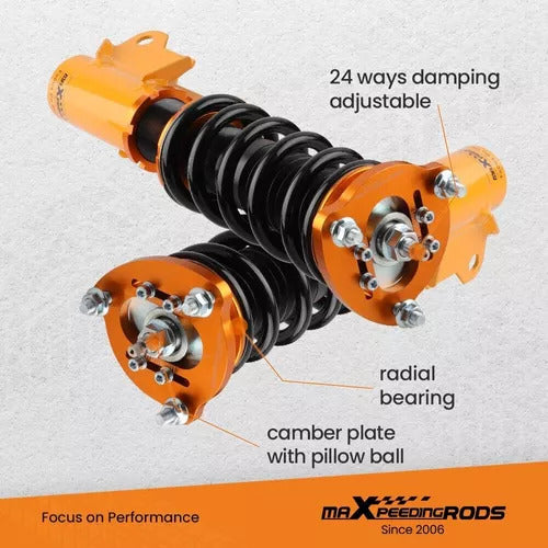 Kit Amortecedor Coilover Honda Civic Si Maxpeedingrods