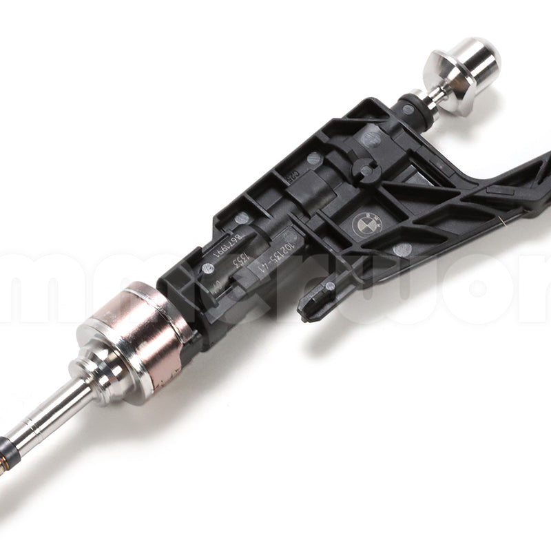 Injetor Bosch S58 BMW - detalhe conector e numero de peca