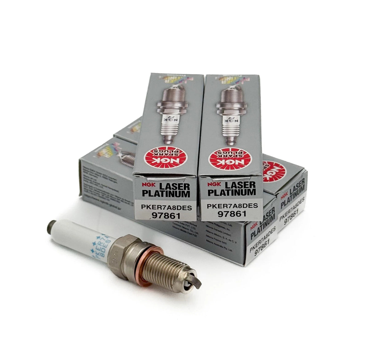 NGK 97861 PKER7A8DES vela de ignição - vista principal