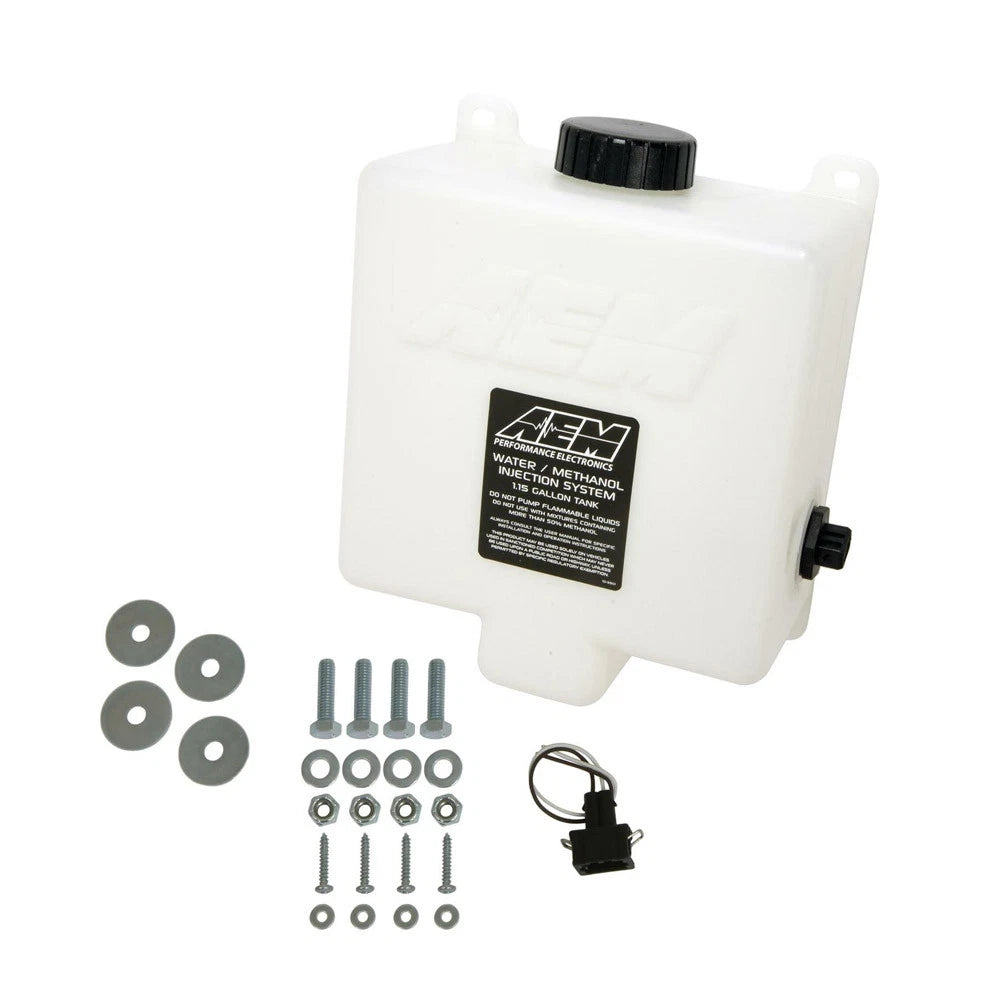 Tanque reservatório de metanol AEM 30-3325 com kit de fixação