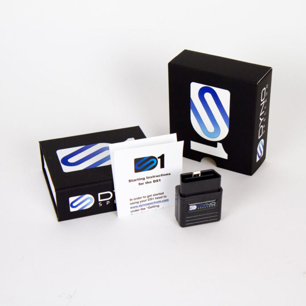 DynoSpectrum DS1 - módulo instalado no cofre do motor